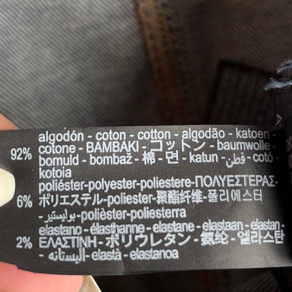 ZARA Denim Zip Front Mini Dress XS | Stretch NWOT - Picture 6 of 6